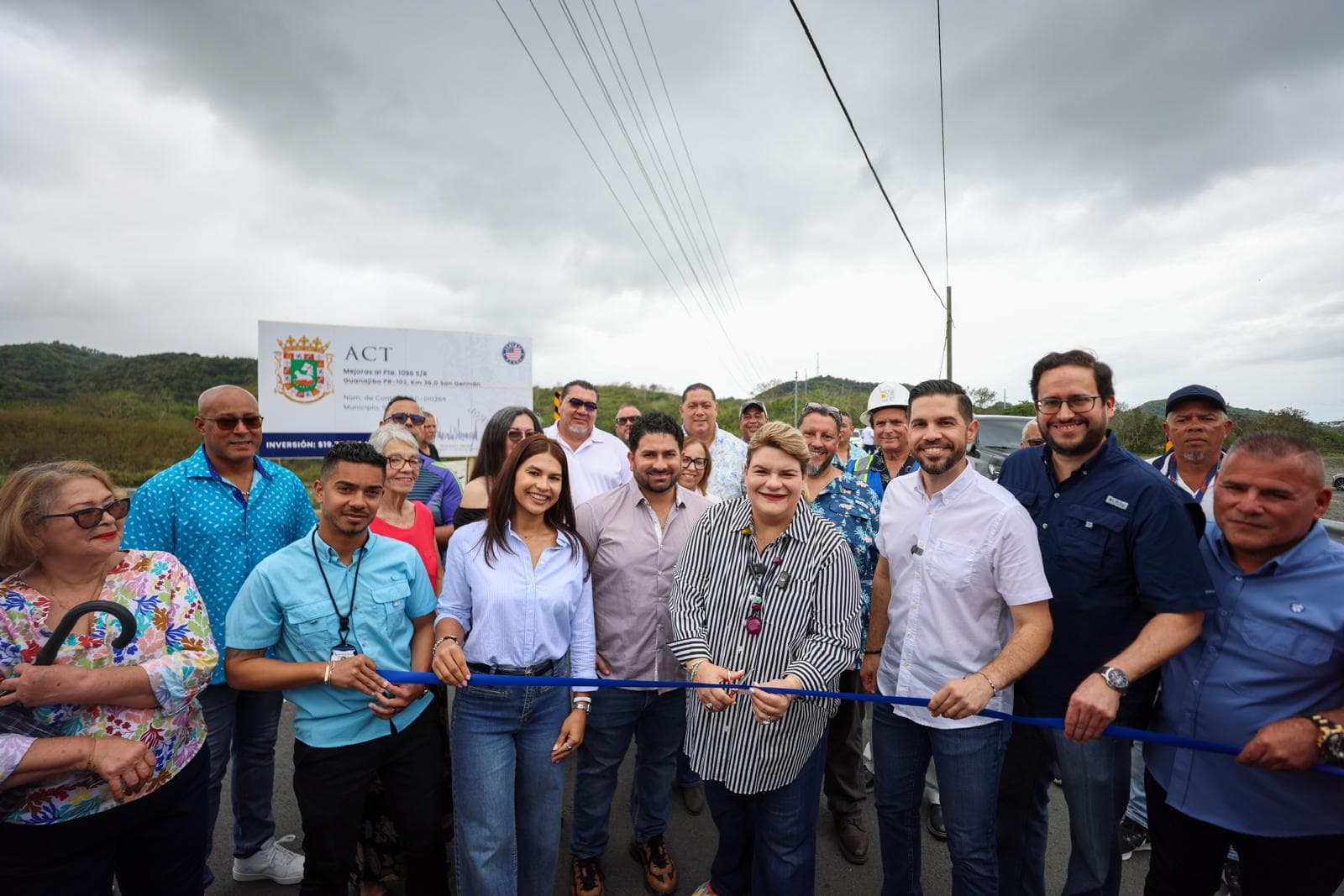 Gobernadora inaugura puente sobre el Río Guanajibo en la PR-102 en San Germán