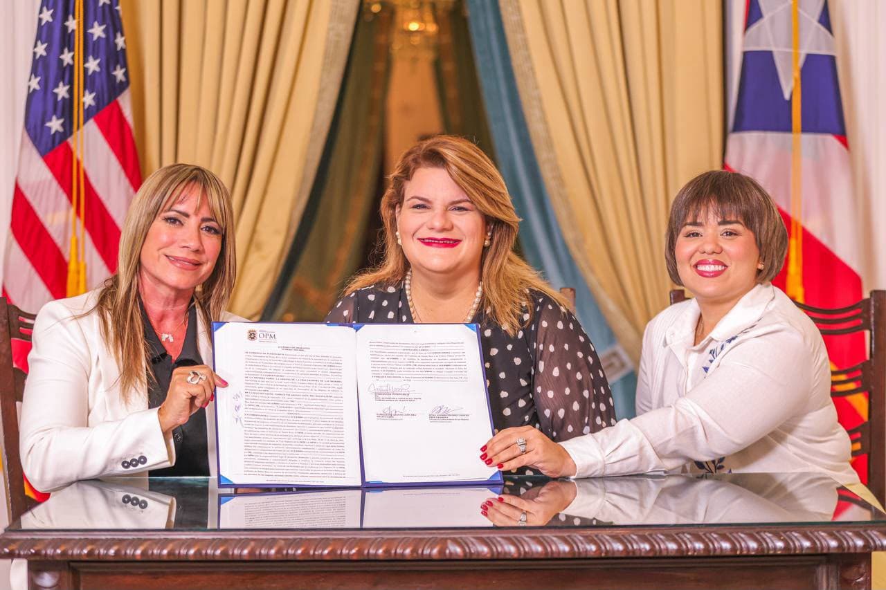Gobernadora, Procuradora y Melina León anuncian campaña contra la violencia de género
