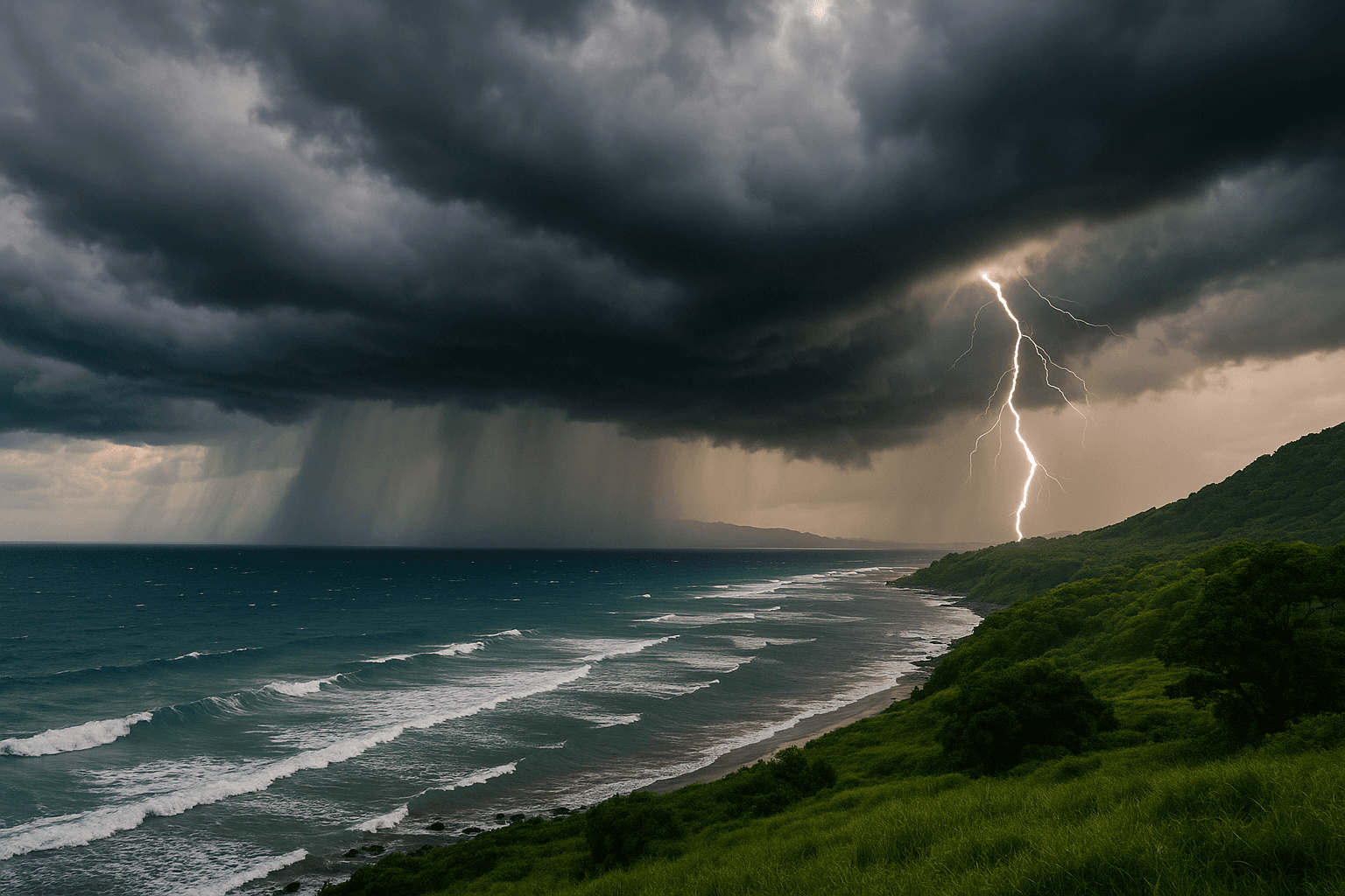Comienzo de semana lluvioso y con tronadas  