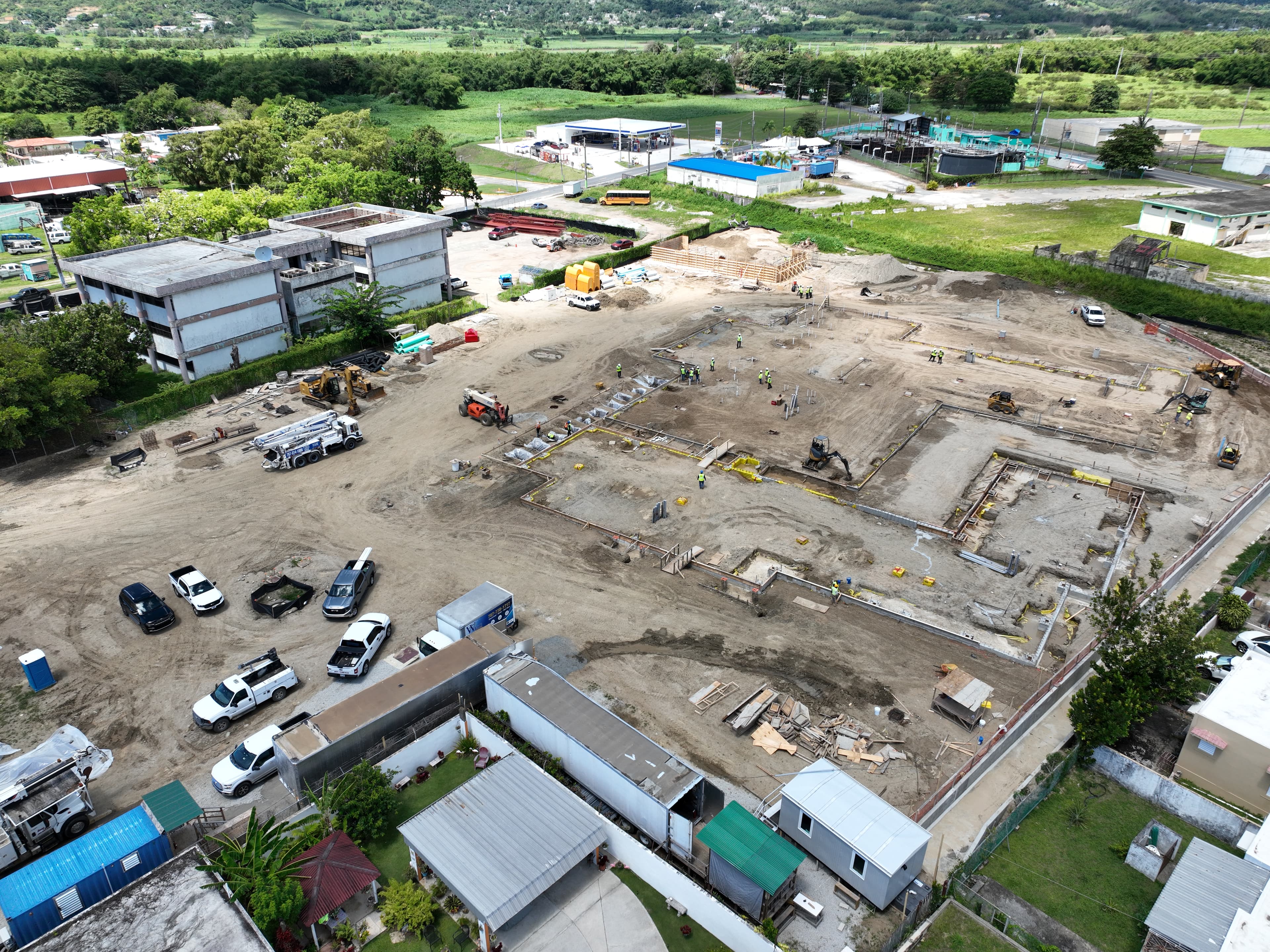 Avanza reconstrucción del CDT de Maunabo