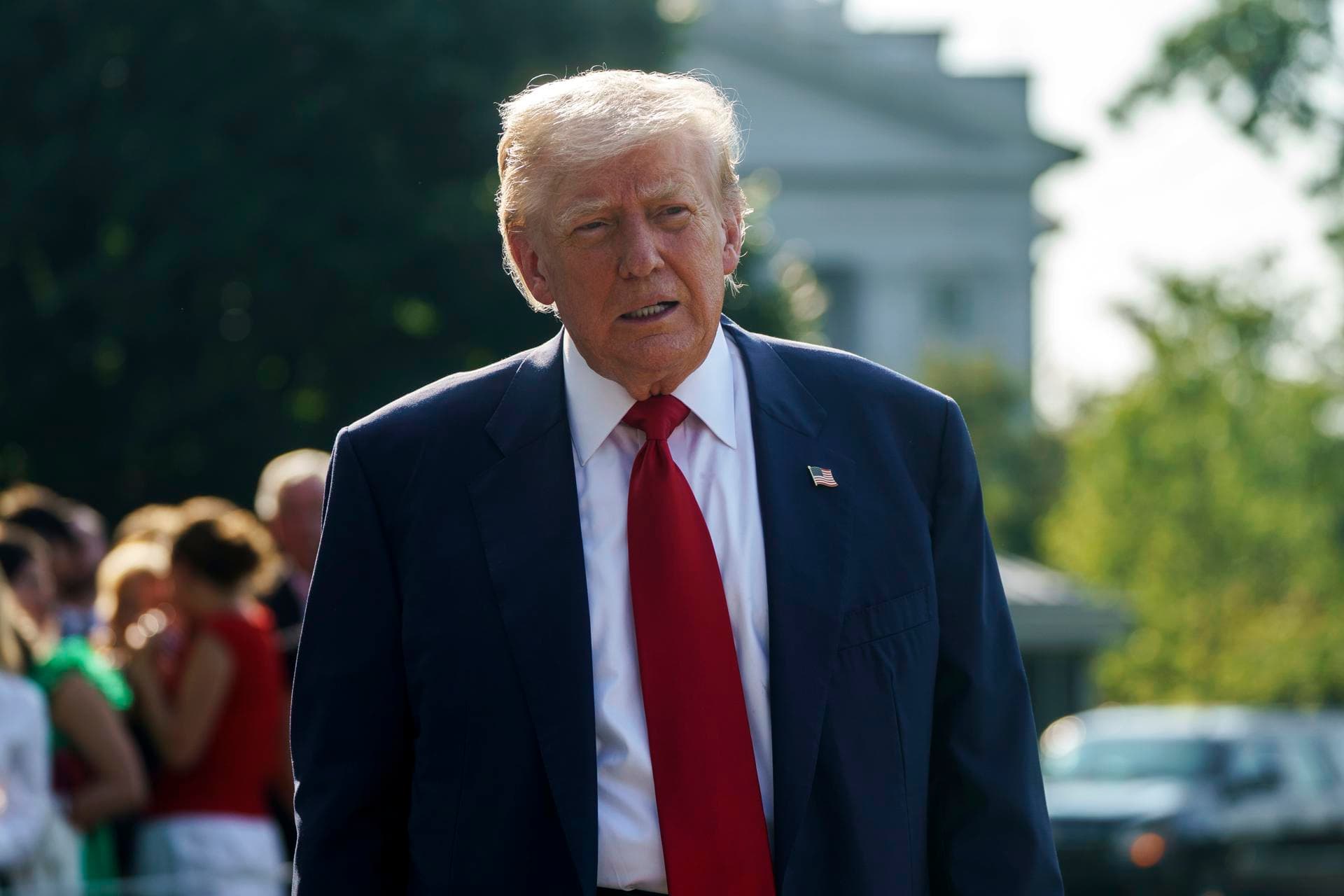 Trump dice que anuncio de Macron sobre Palestina "no importa"