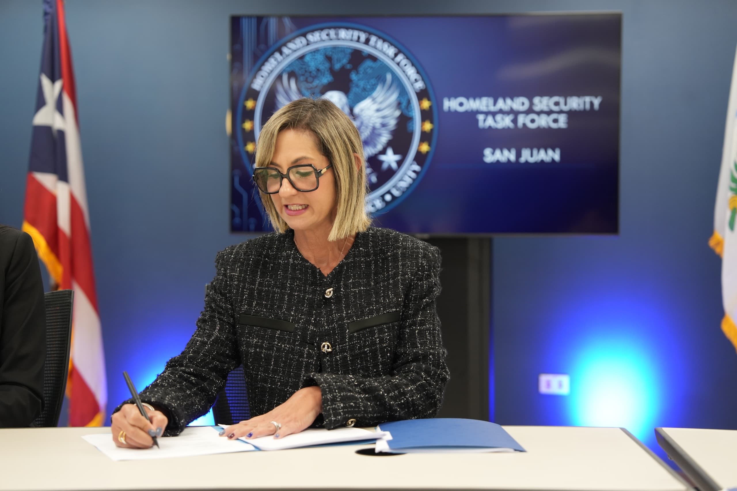 Lanzan en Puerto Rico la Fuerza de Tarea de Seguridad Nacional