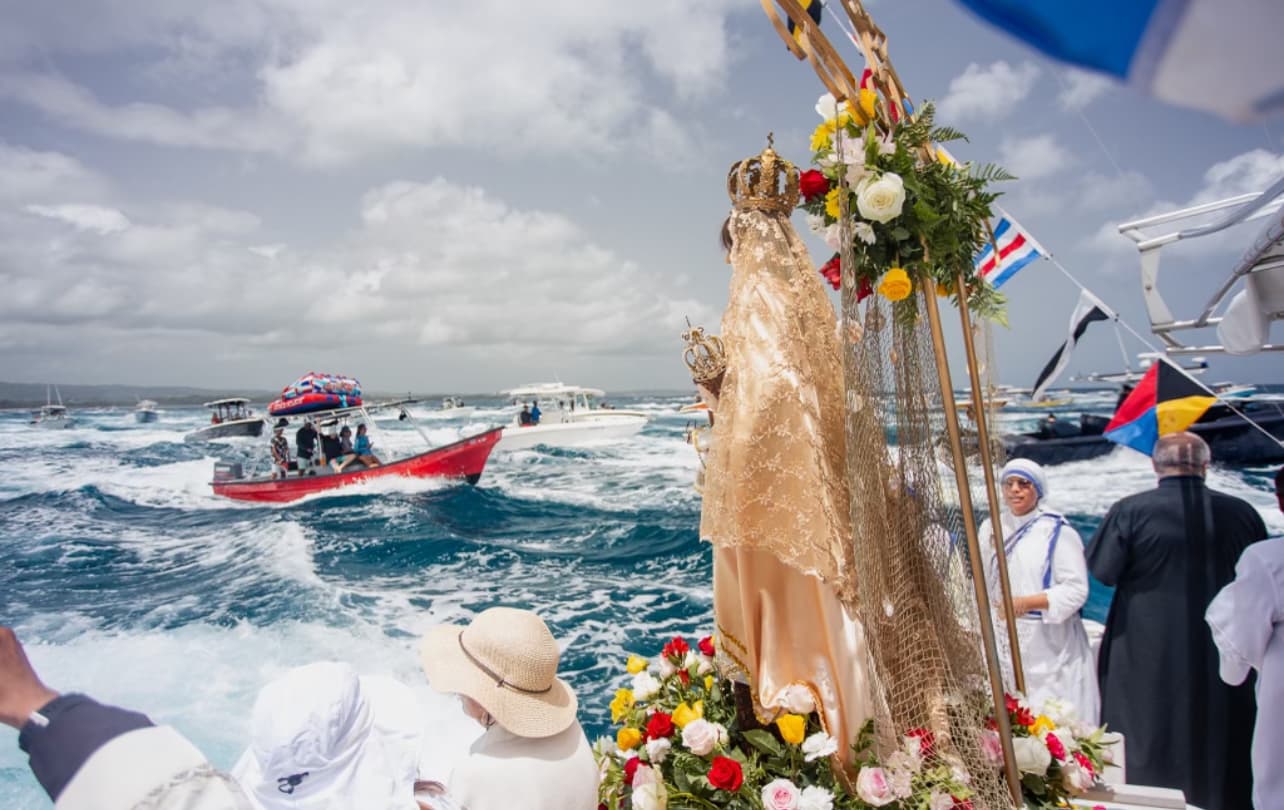 Celebran Festival de la Virgen del Carmen en Aguadilla