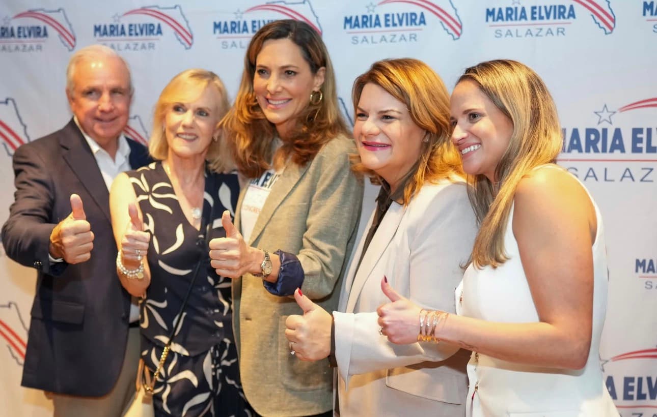 Jenniffer González respalda en Miami la reelección de María Elvira Salazar