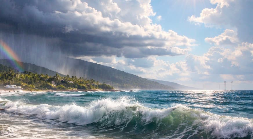 Fin de semana con riesgo moderado de corrientes marinas y calor por encima de lo normal en Puerto Rico
