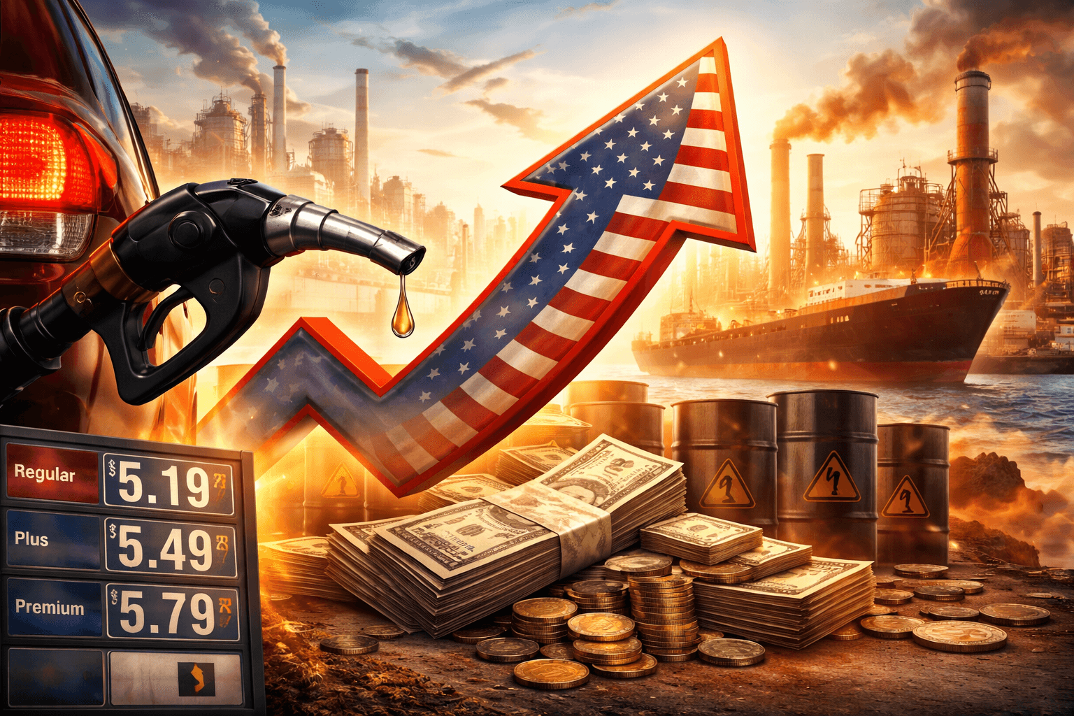 La inflación en EEUU saltó al 3.3% en marzo por el efecto de la guerra en Irán