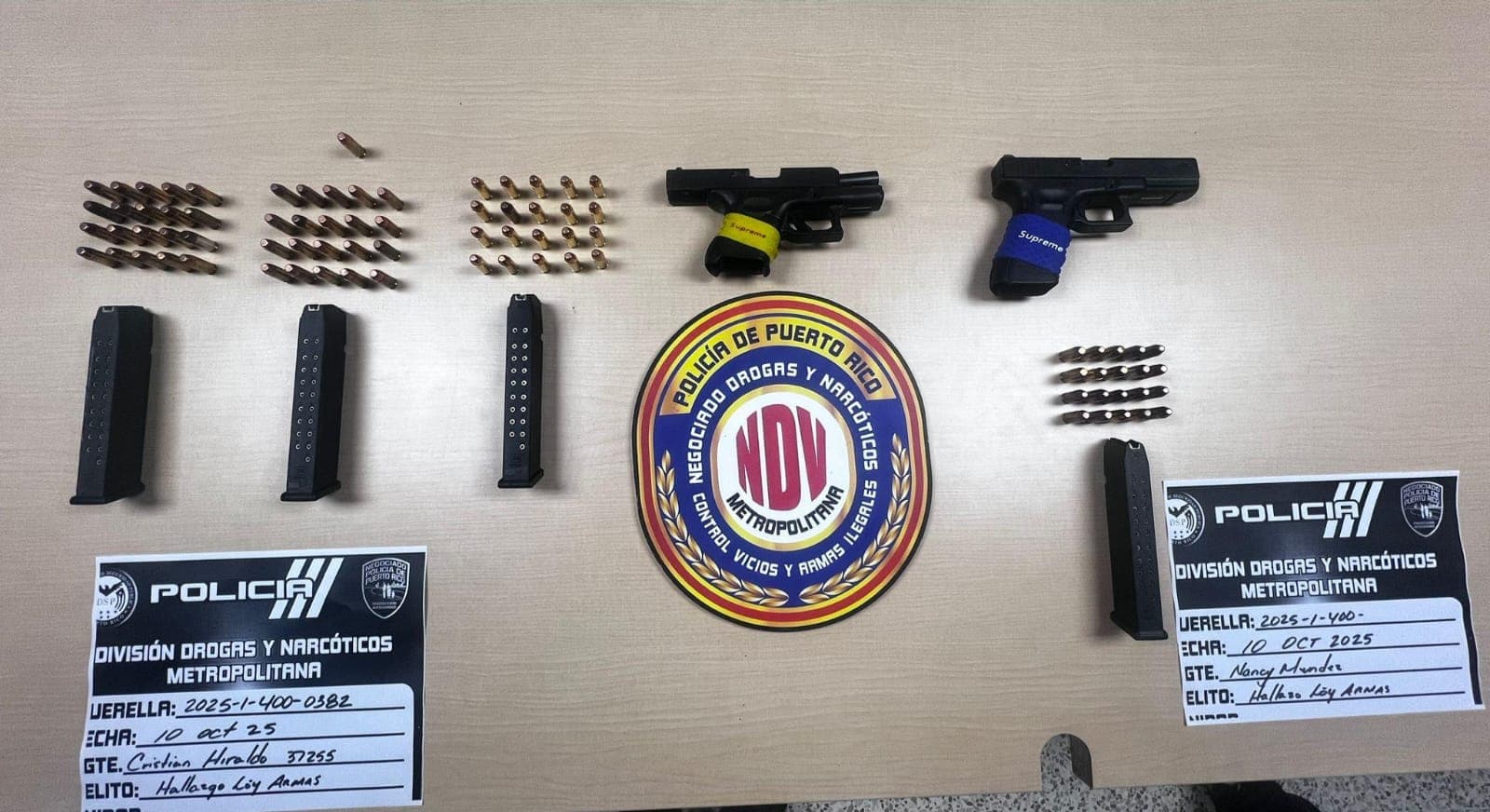 Ocupan armas durante inspecciones en negocios de San Juan
