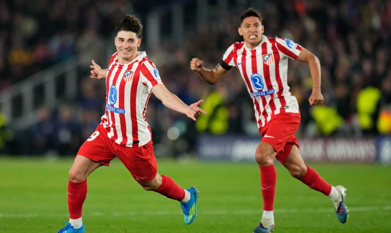 El Atlético conquista el Camp Nou