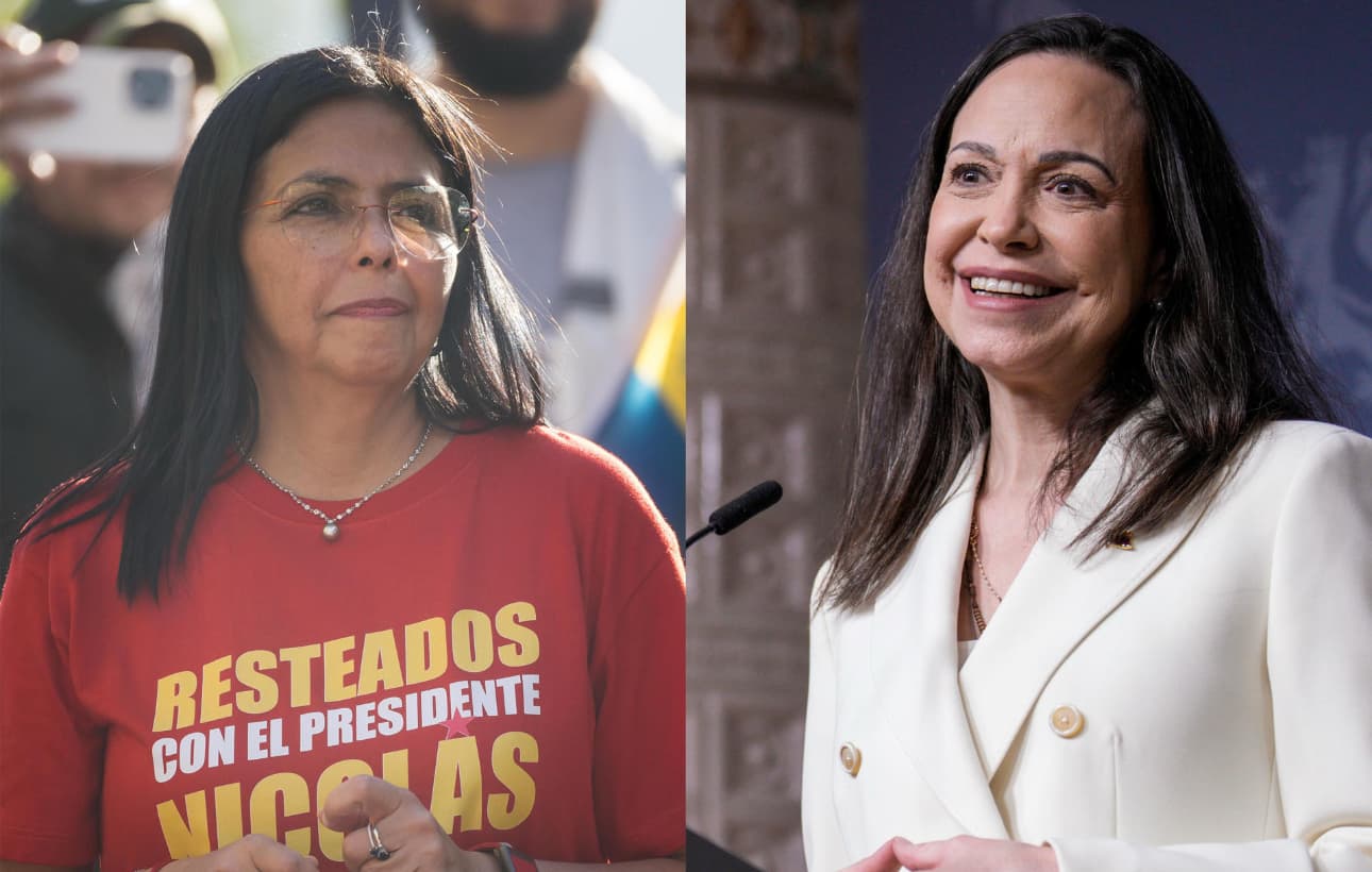 Machado considera "absolutamente temporal" el Gobierno de Delcy Rodríguez en Venezuela