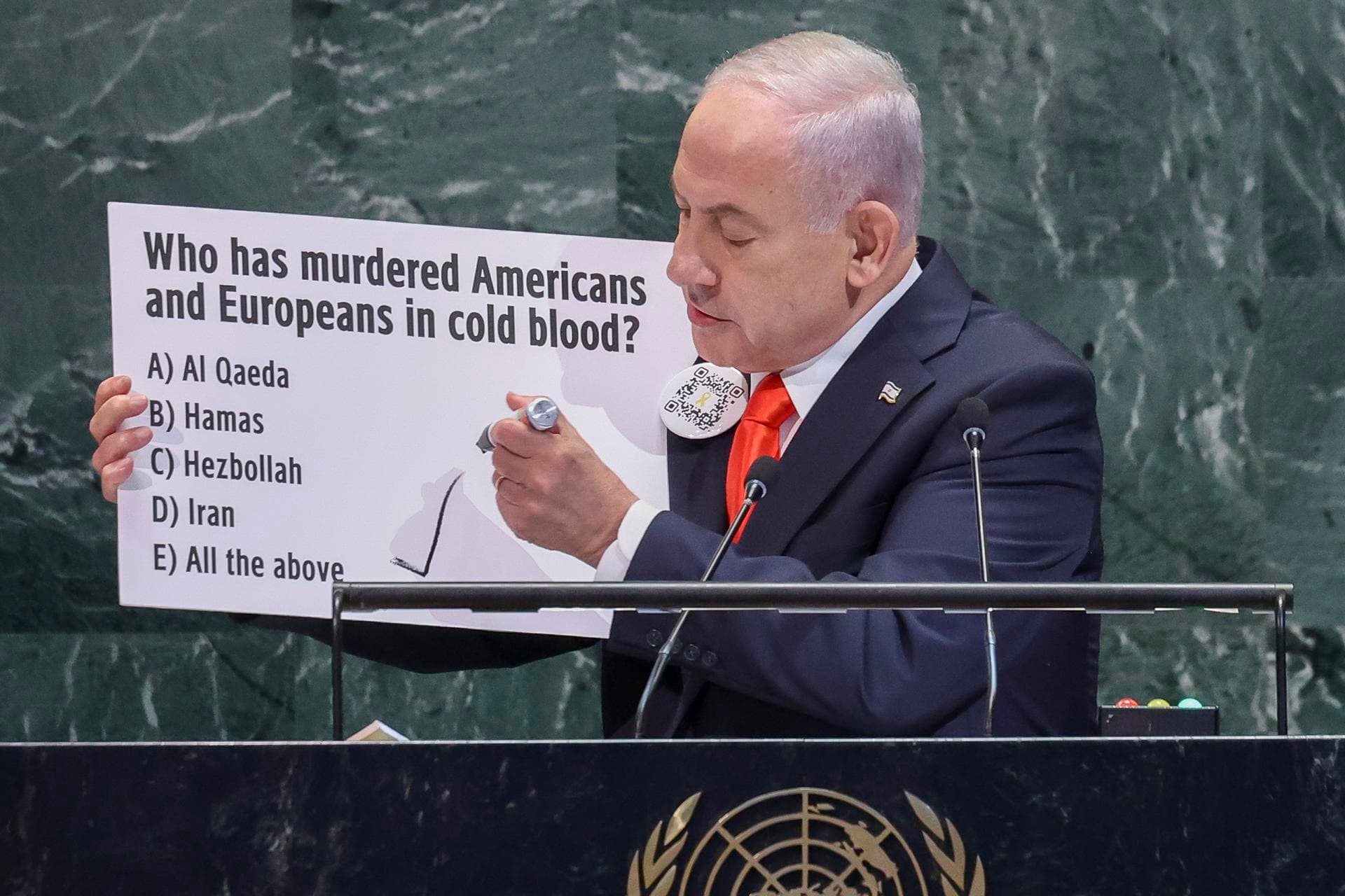 Decenas de países en la ONU boicotean discurso de Netanyahu