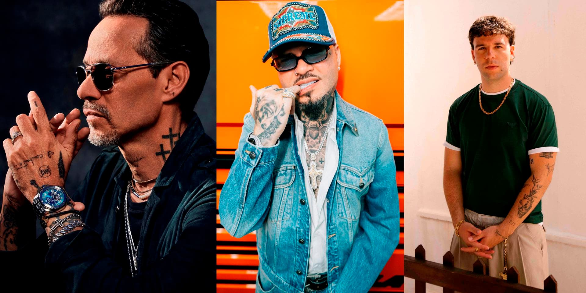 Marc Anthony, Farruko y Quevedo actuarán en la gala europea de los Premios Juventud