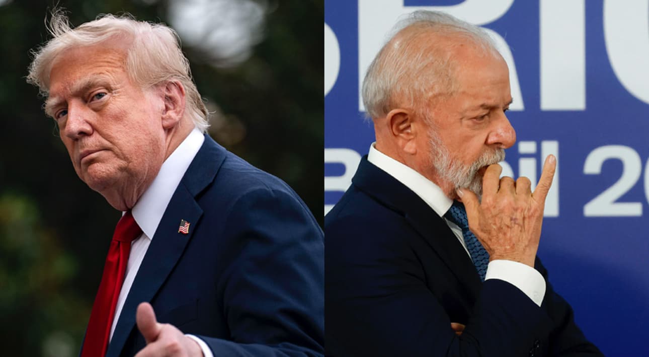Trump dice que se reunirá pronto con Lula y califica de "muy malo" el arresto de Bolsonaro