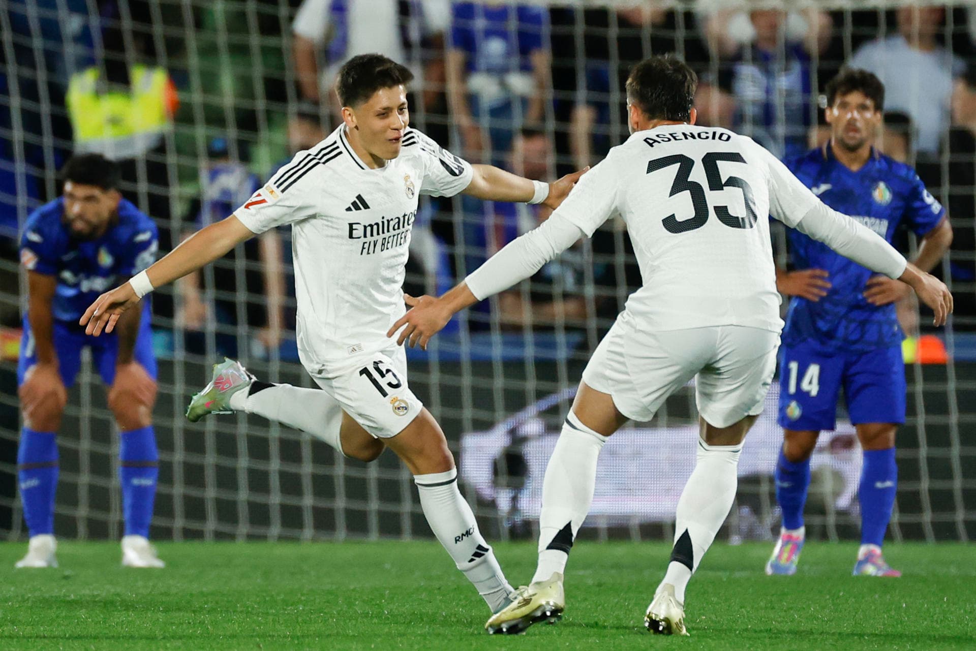 Güler y Courtois sostienen al Real Madrid en Getafe
