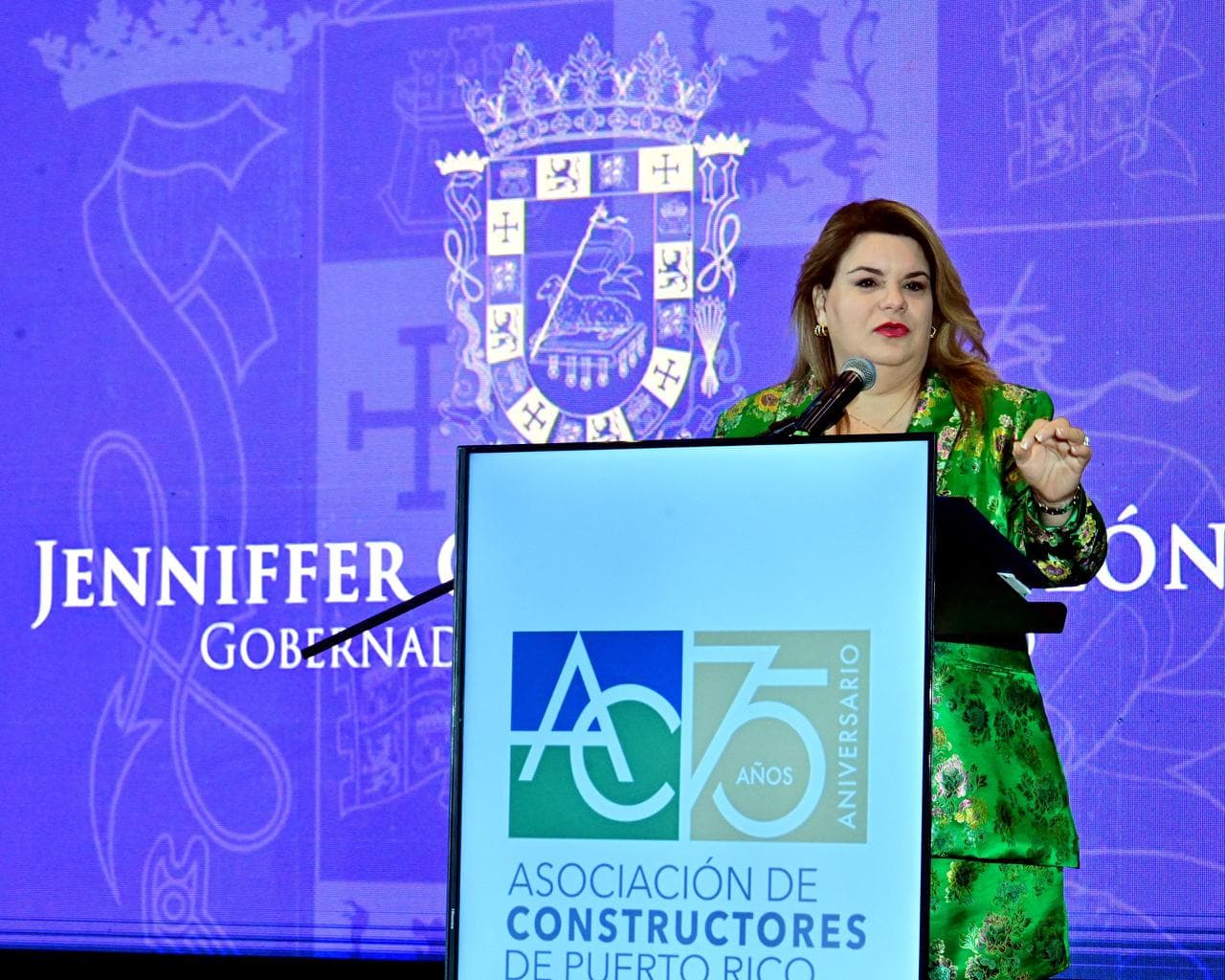 Gobernadora presenta resultados en desarrollo económico