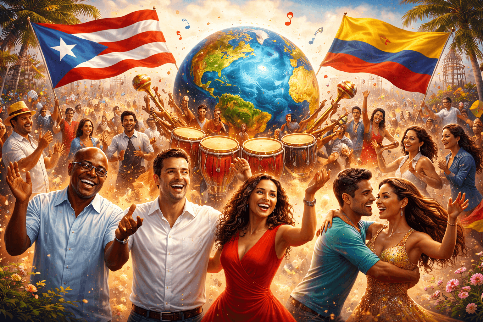 Tres ciudades de Colombia y Puerto Rico se unen por la salsa ante la Unesco