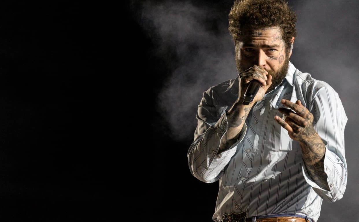 Post Malone se une a Tom Cruise en la ceremonia de clausura del Mundial en Nueva York