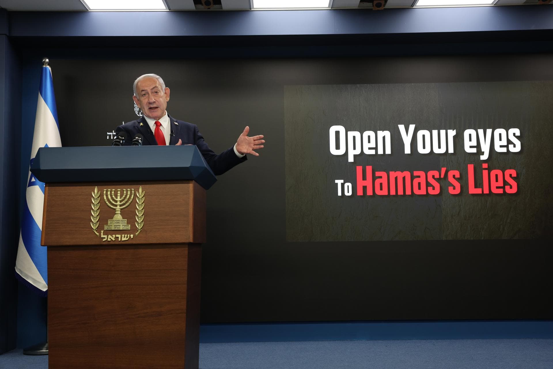 Netanyahu defiende su plan para Gaza