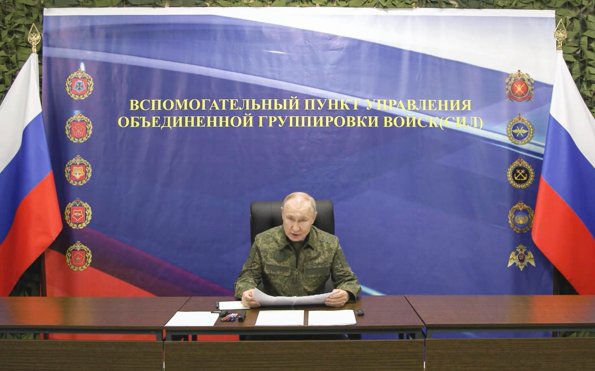 Putin prepara al ejército ruso para el invierno mientras negocia la paz con EE.UU.