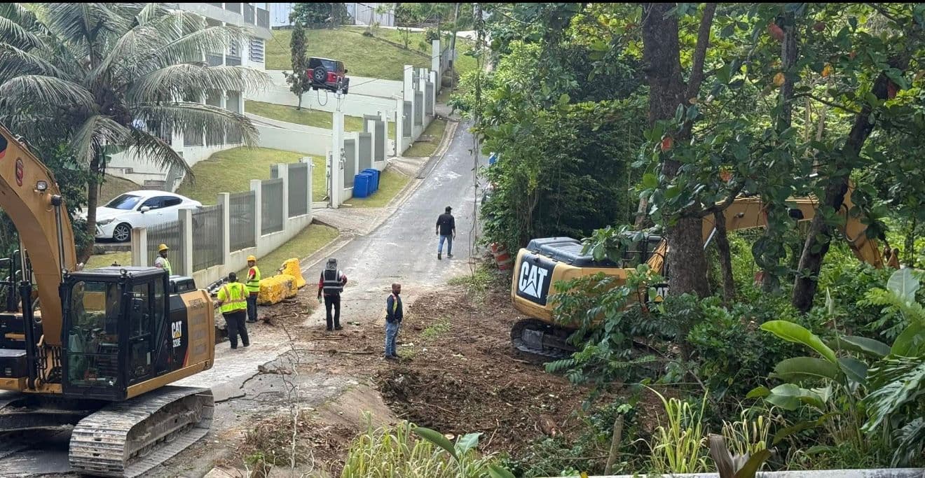 Inicia construcción de puente en el Camino Pedro Viera en Cupey