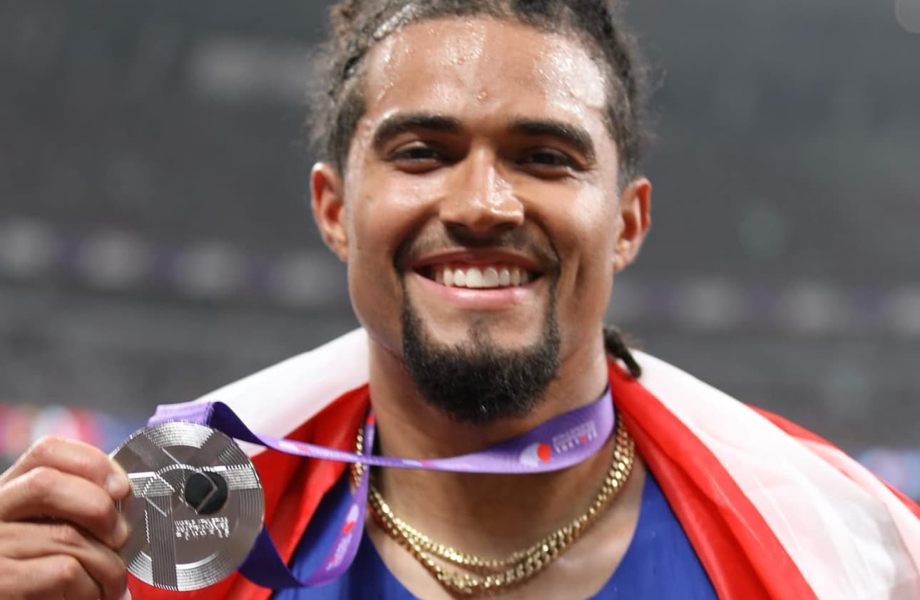 Puerto Rico gana medalla de plata en mundial de atletismo