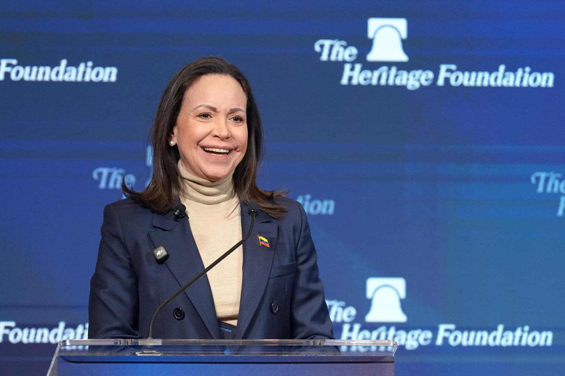 Machado dice que Rodríguez no representa a Venezuela y confía en una "transición ordenada"