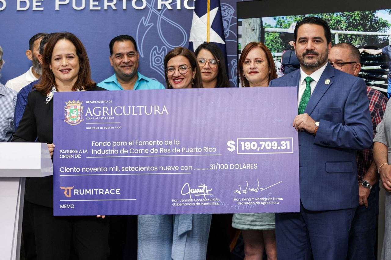 Agricultura anuncia inversión de sobre $190,000 para implementar Rumitrace 