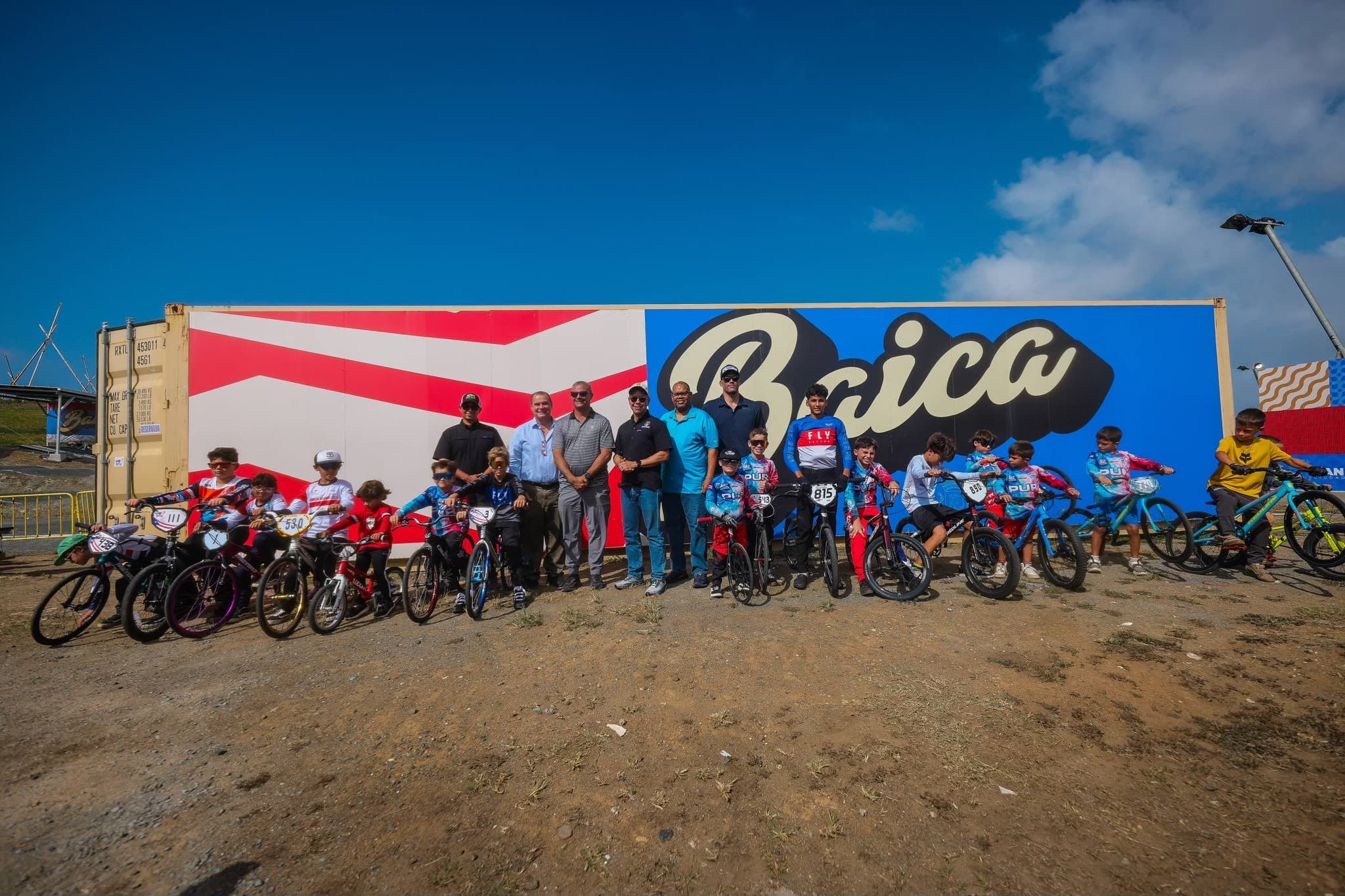 Miguel Romero inaugura nuevo espacio para ciclismo recreativo