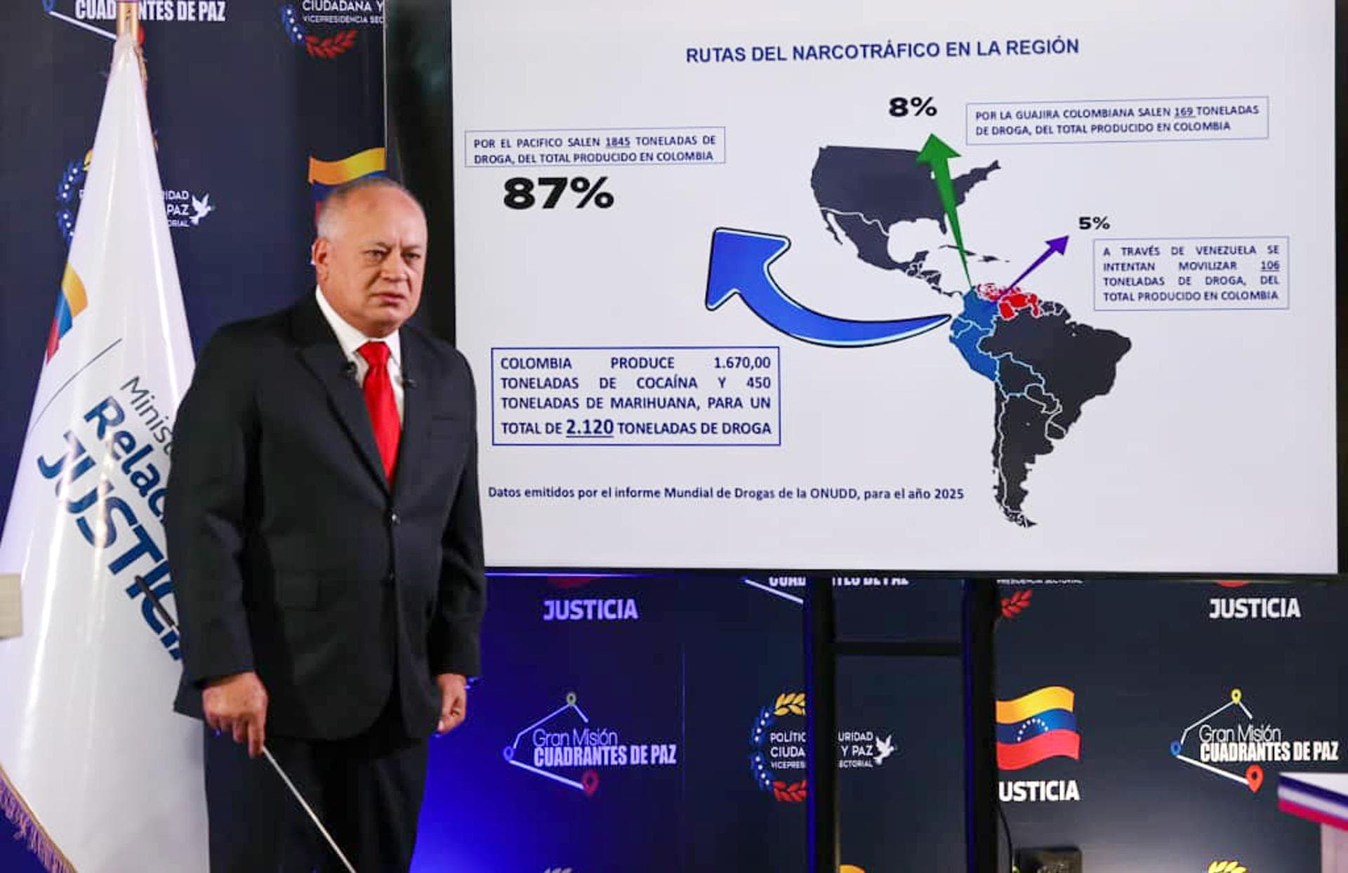 Venezuela insiste en que fue un invento ataque de EE.UU.