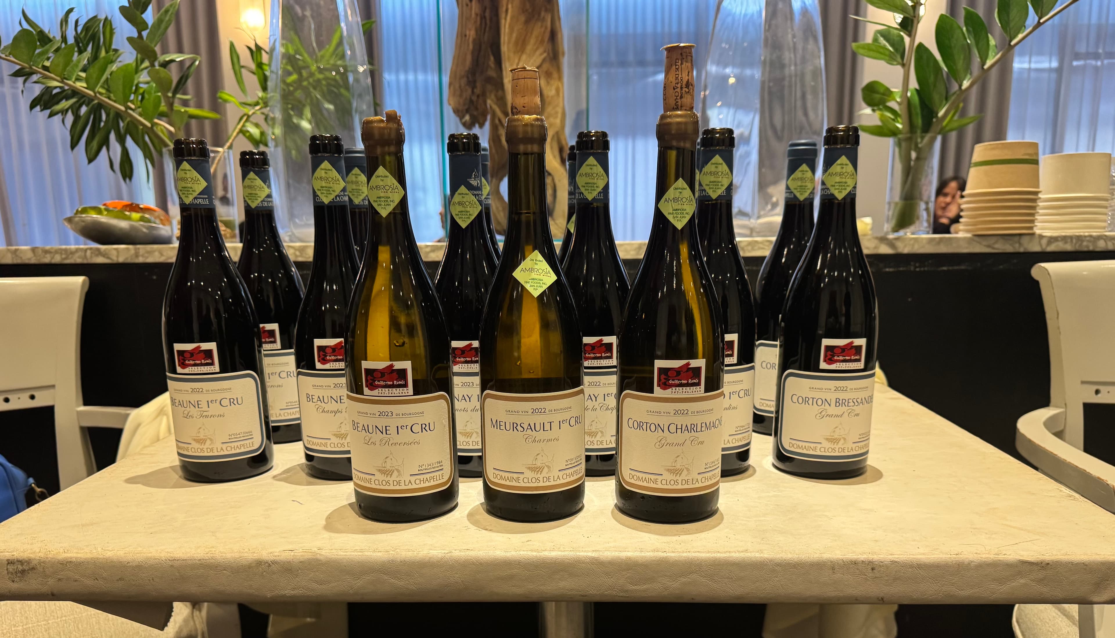 Desde Borgoña a Puerto Rico: el histórico Domaine Clos de la Chapelle presenta sus vinos en la isla