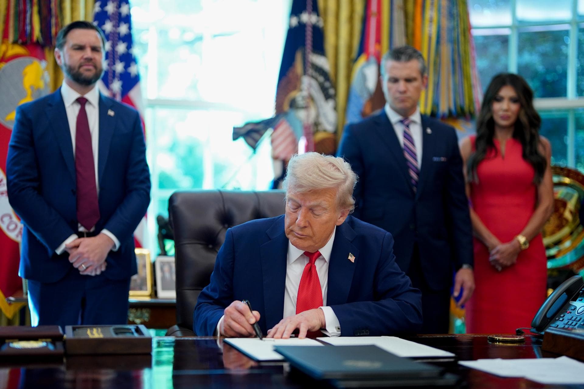 Trump: "Me llaman el presidente de Europa"