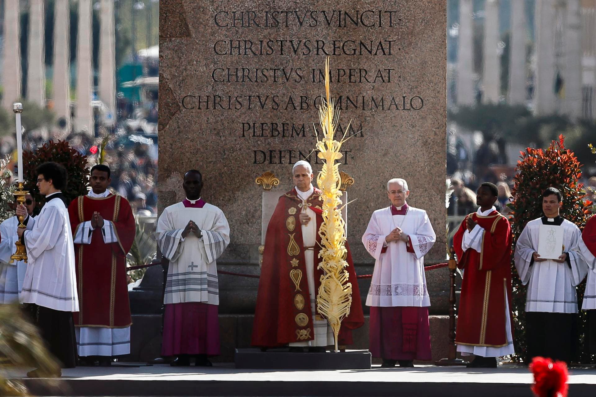 El Papa en el Domingo de Ramos: "¡Depongan las armas, recuerden que son hermanos!"