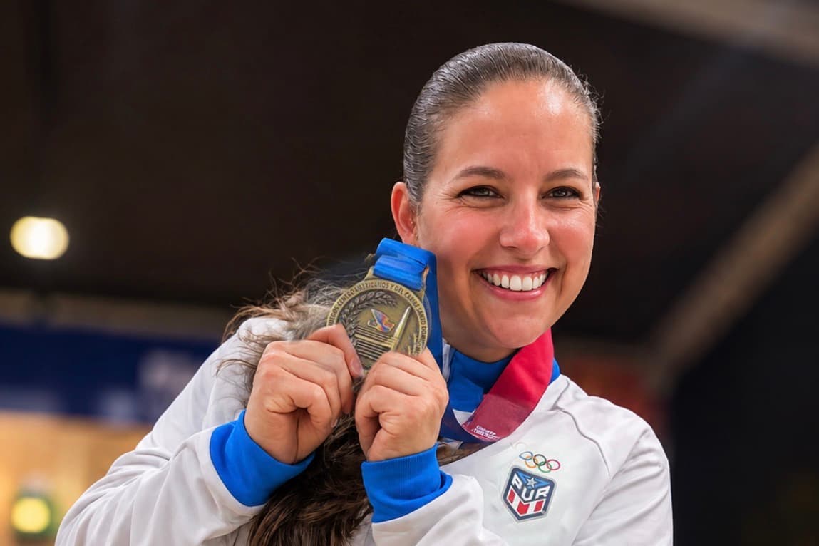 Medallas de oro y plata en Pistola de Aire