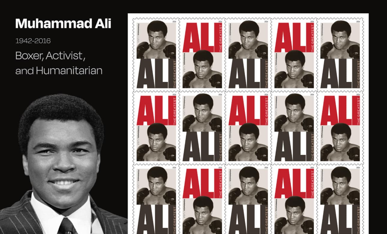Mohamed Alí es reconocido con un sello conmemorativo del Servicio Postal de Estados Unidos