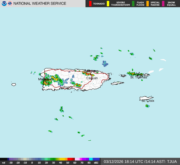 Advertencia de inundaciones para municipios del área metropolitana