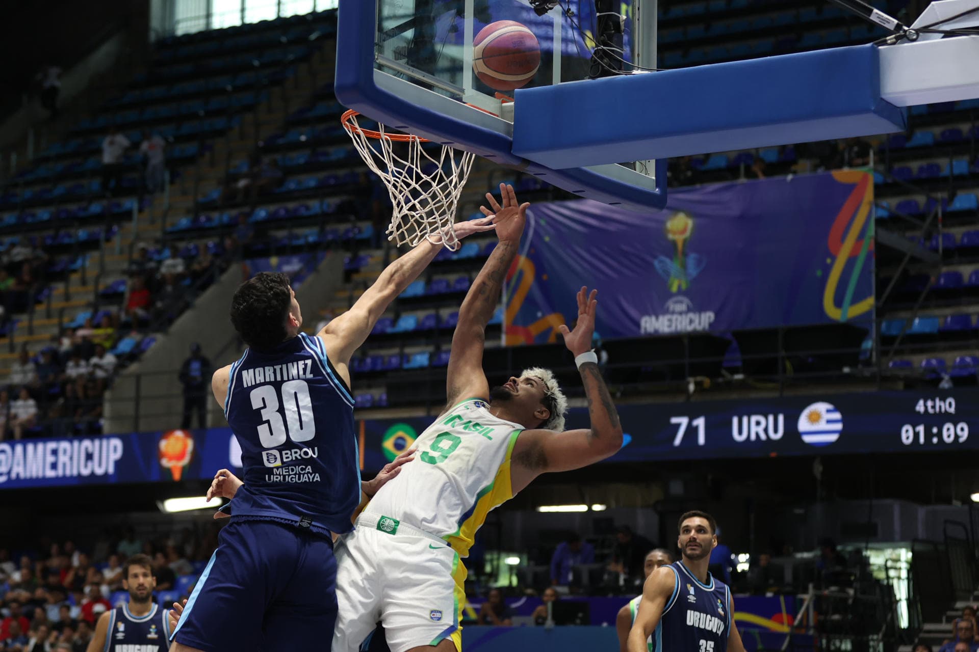 Brasil y Estados Unidos presentan sus credenciales en AmeriCup