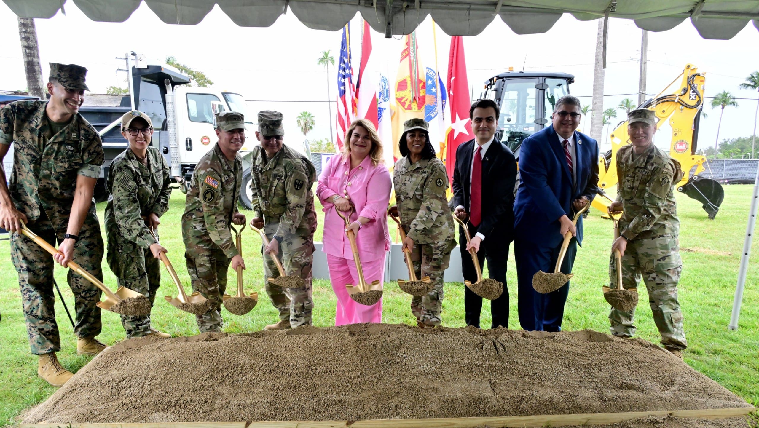 Inicia construcción de cuartel en Fuerte Buchanan con inversión federal