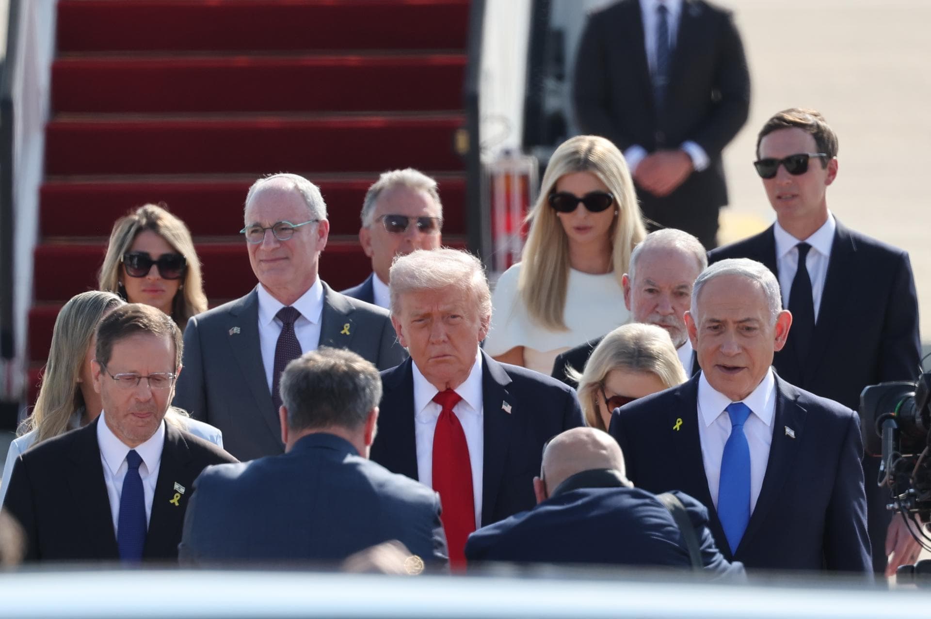 Trump llega a Israel para asistir a la entrega de los rehenes