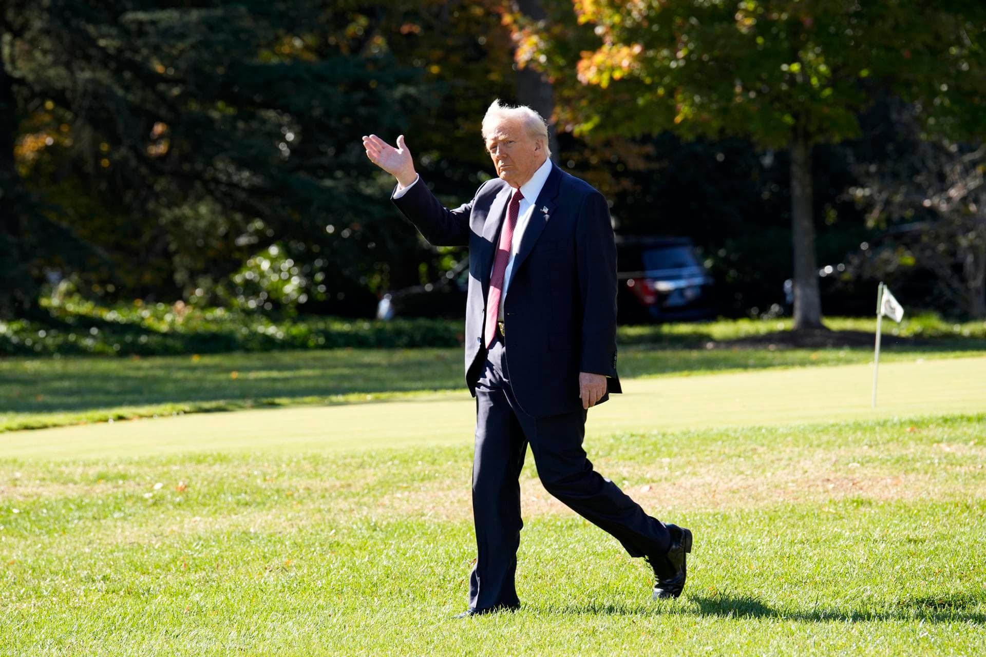 Trump rememora su triunfo de hace un año: "Fue de las mayores victorias de la historia"