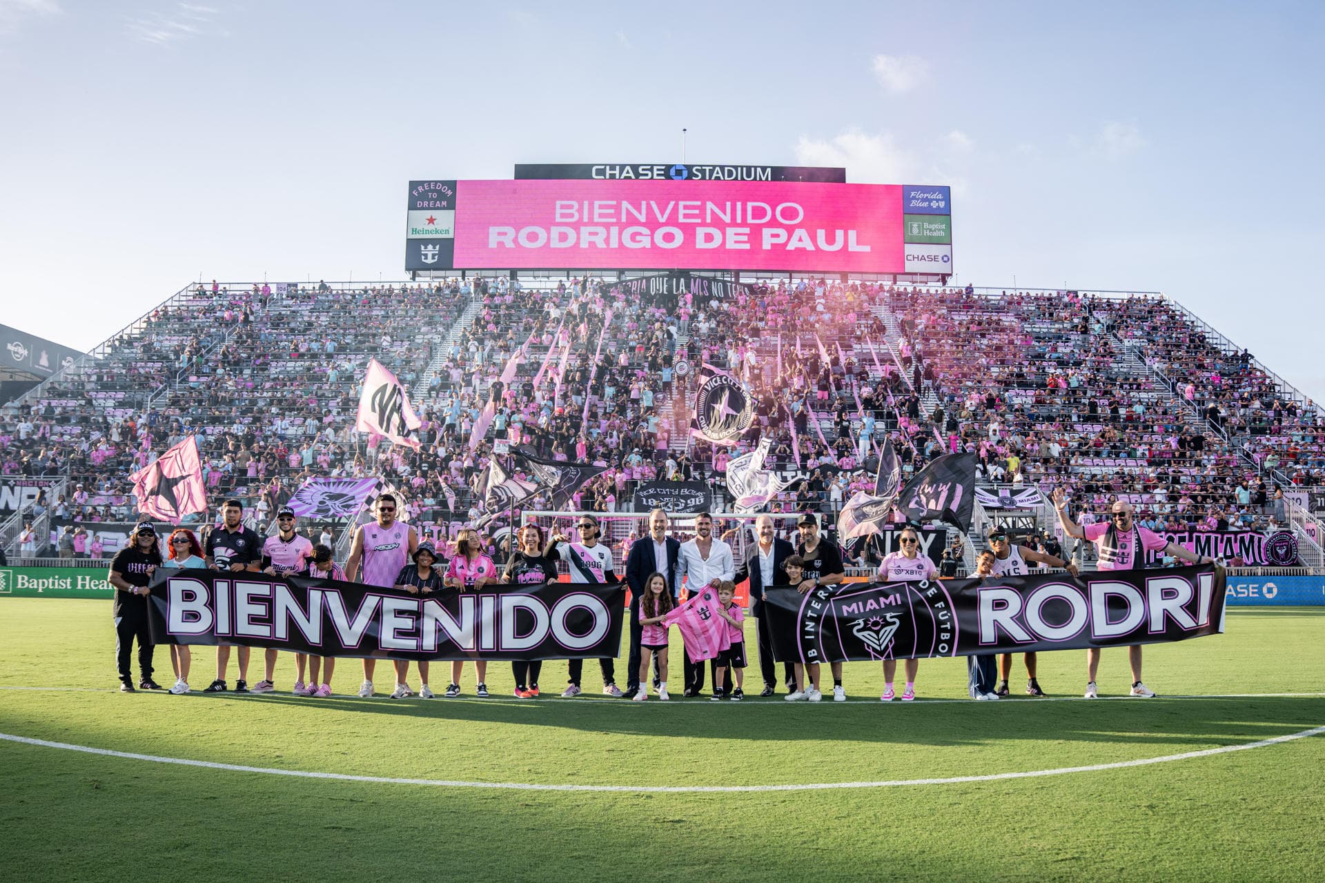 El Inter Miami presenta a Rodrigo de Paul