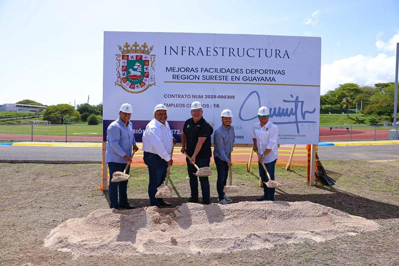 DRD inicia obras de rehabilitación del Complejo Deportivo en Guayama