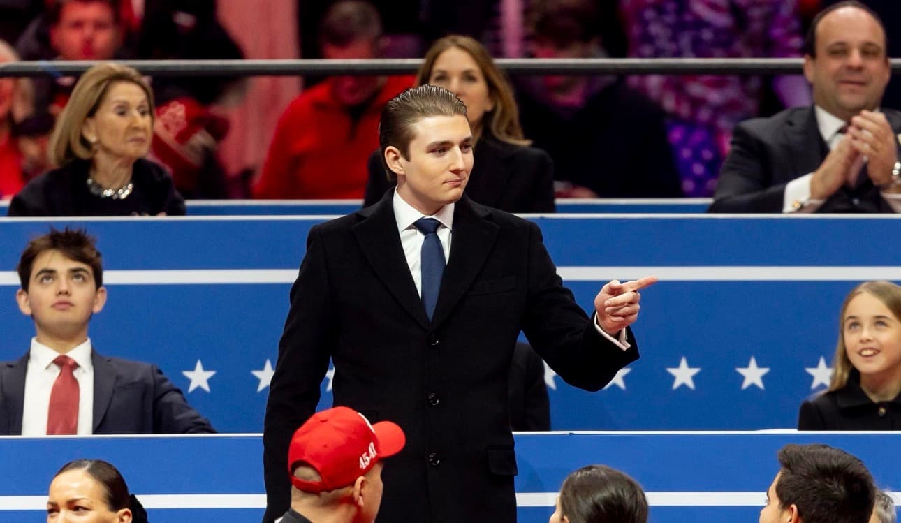 Hijo menor de Trump lanza una marca de bebidas de yerba mate