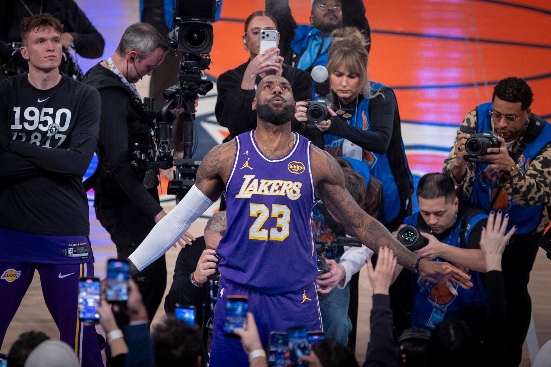 LeBron James consigue su convocatoria 22 para el All-Star de la NBA