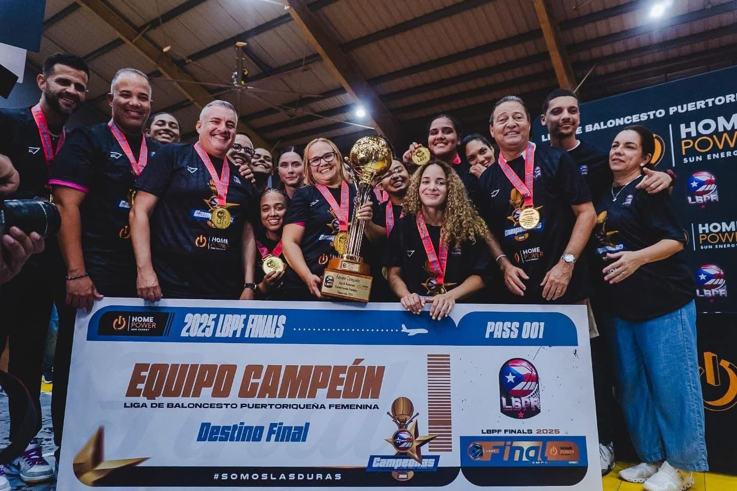 Lancheras de Cataño logra campeonato de la LBPF