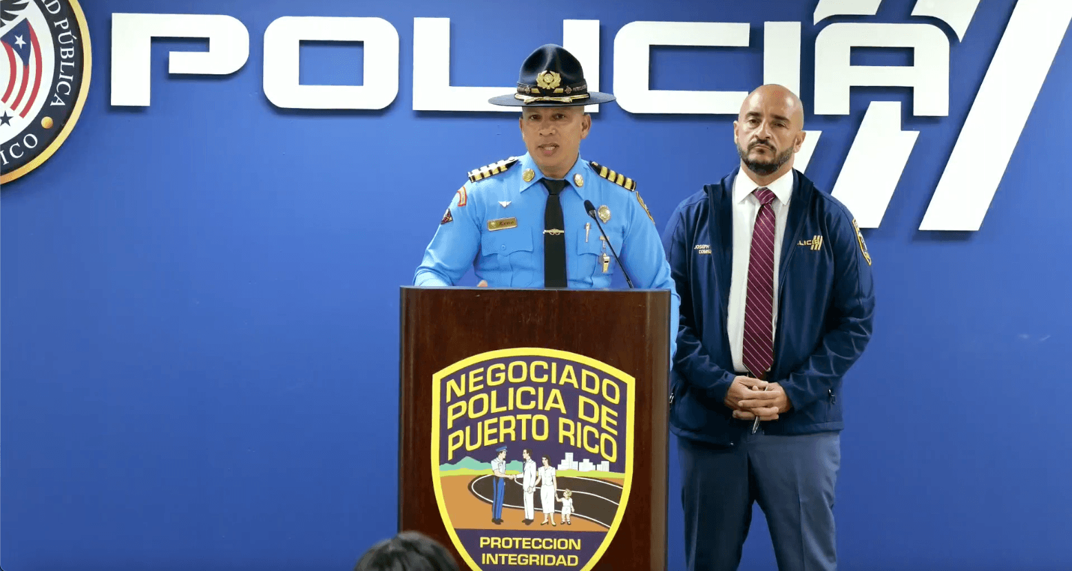 Joseph González realiza informe semanal de seguridad