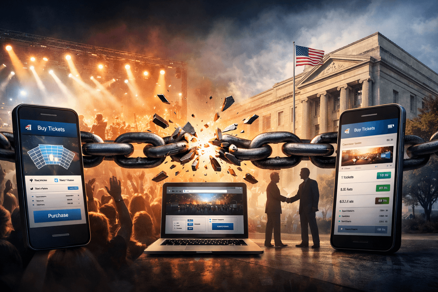 Live Nation llega a un acuerdo con EE.UU. para cerrar demanda antimonopolio, según medios