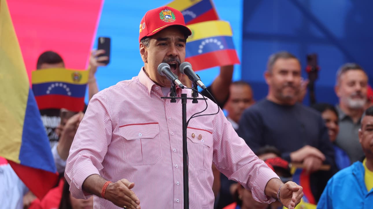 [VIDEO] Maduro baila al ritmo de 'No war, yes peace', en medio de las tensiones con EE.UU.