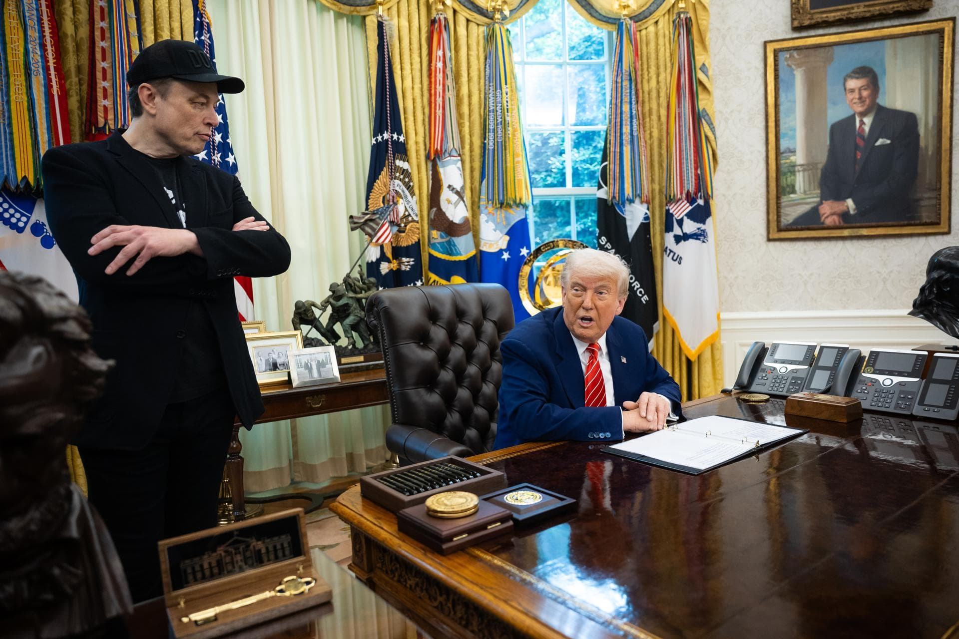 Trump dice que Musk "perdió la cabeza"