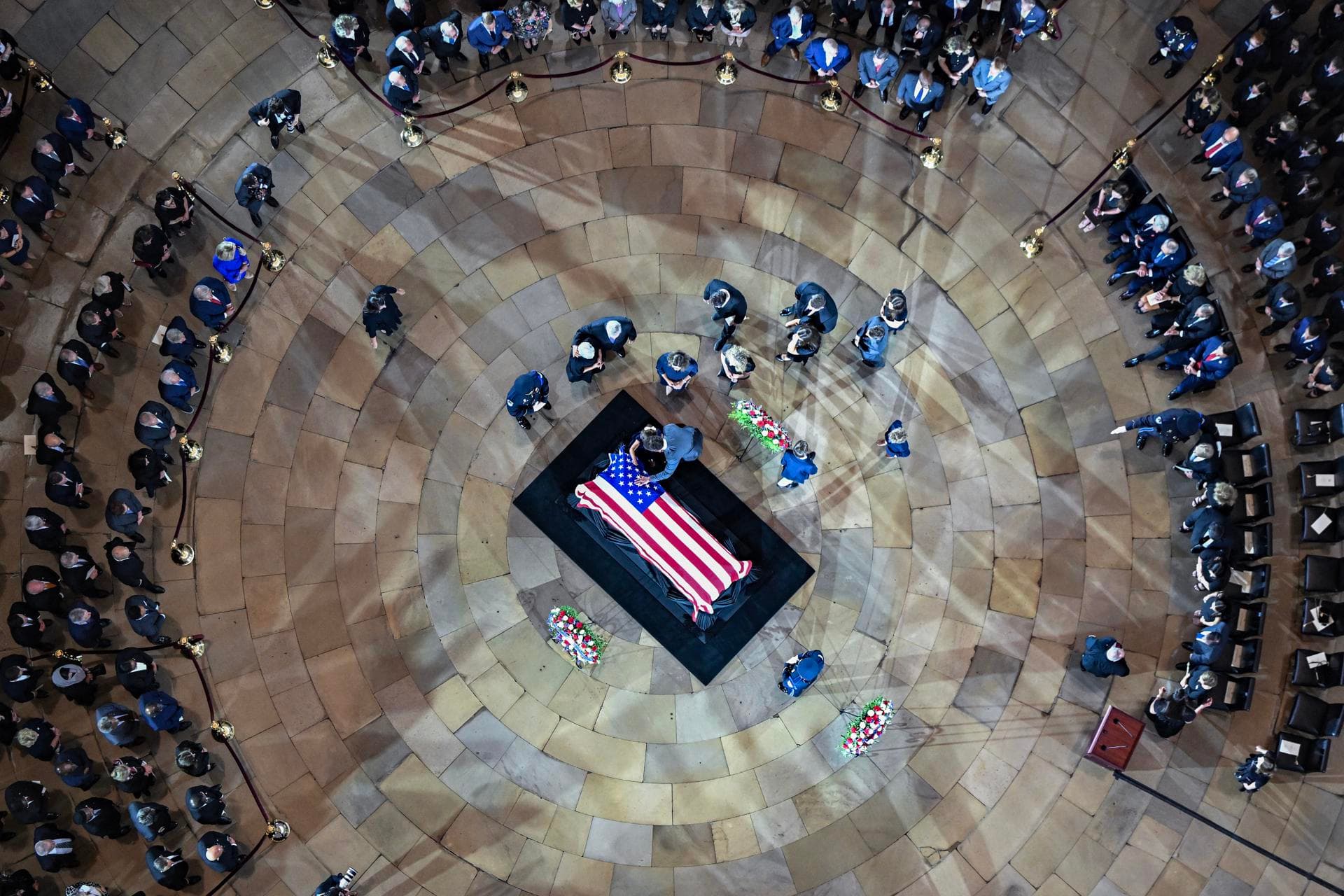 Trump, Netanyahu y Zelenski asisten al funeral del influyente senador Lindsey Graham