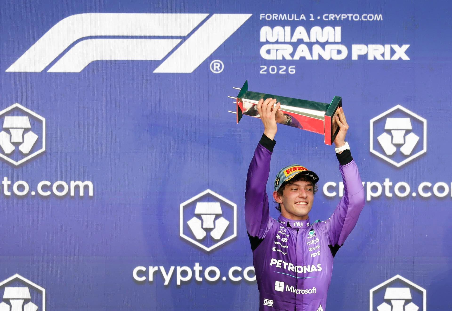 Antonelli gana el Gran Premio de Miami por delante de los McLaren
