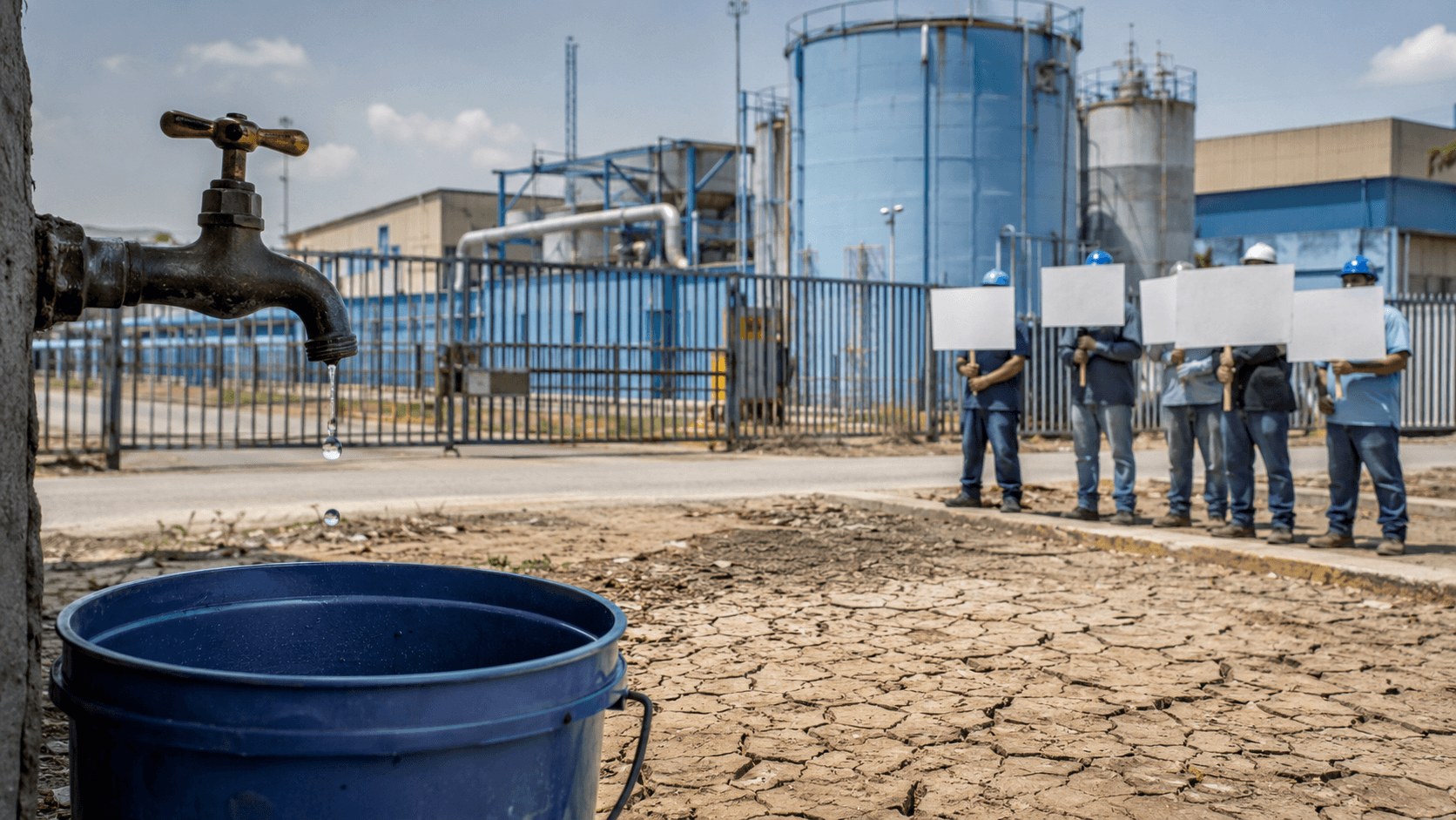 [EDITORIAL] La UIA toma de rehén el agua del pueblo